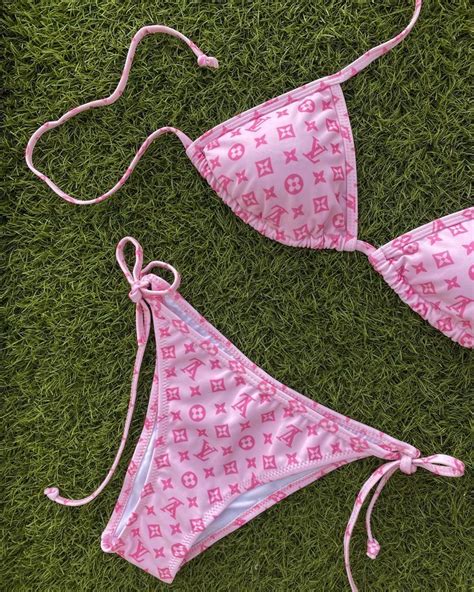 louis vuitton bikini pink|louis vuitton ombre swimsuit.